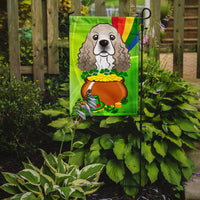 Cocker Spaniel St. Patrick's Day Flag Garden Size BB1960GF