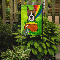 Boxer St. Patrick's Day Flag Garden Size BB1967GF
