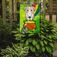 Borzoi St. Patrick's Day Flag Garden Size BB1972GF