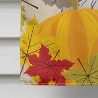 Cocker Spaniel Thanksgiving Flag Canvas House Size BB2022CHF
