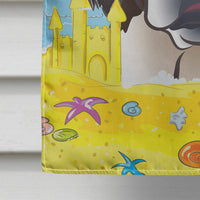 Saint Bernard Summer Beach Flag Canvas House Size BB2114CHF