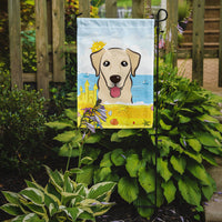 Golden Retriever Summer Beach Flag Garden Size BB2120GF