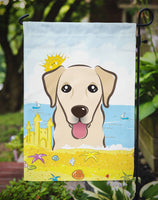 Golden Retriever Summer Beach Flag Garden Size BB2120GF