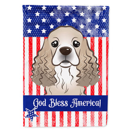 Cocker Spaniel Flag Canvas House Size BB2146CHF