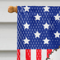 Bichon Frise Flag Canvas House Size BB2147CHF