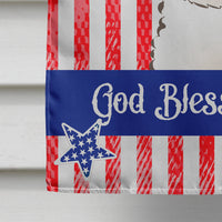 Bichon Frise Flag Canvas House Size BB2147CHF