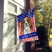 Cavalier Spaniel Flag Canvas House Size BB2154CHF