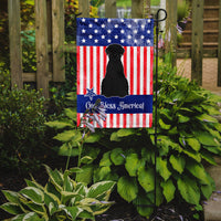 Patriotic USA Giant Schnauzer Flag Garden Size