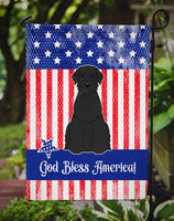 Patriotic USA Giant Schnauzer Flag Garden Size