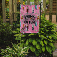 Coctails Drink Often Sign Flag Garden Size BB5408GF