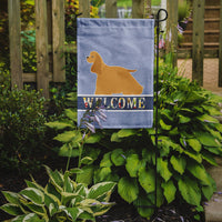 Cocker Spaniel Welcome Flag Garden Size BB5490GF