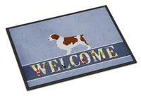 Welsh Springer Spaniel Welcome Indoor or Outdoor Mat 24x36 BB5504JMAT