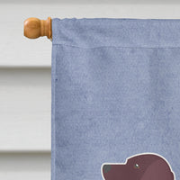 American Water Spaniel Welcome Flag Canvas House Size BB5505CHF