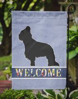 Briard Welcome Flag Garden Size BB5530GF