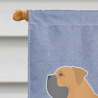 Bullmastiff Welcome Flag Canvas House Size BB5575CHF