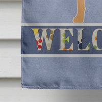 Bullmastiff Welcome Flag Canvas House Size BB5575CHF
