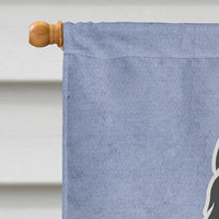 Bouvier des Flandres Welcome Flag Canvas House Size BB5655CHF