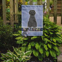 Briard Black Welcome Flag Garden Size BB5662GF