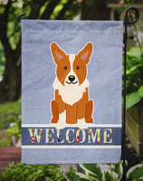Corgi Welcome Flag Garden Size BB5681GF