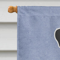 Brindle Boxer Welcome Flag Canvas House Size BB5698CHF