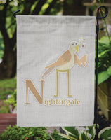 Alphabet N for Nightingale Flag Garden Size BB5739GF