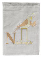 Alphabet N for Nightingale Flag Garden Size BB5739GF