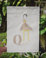 Alphabet Q for Quail Flag Garden Size BB5742GF