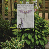 Alphabet V for Vampire Bat Flag Garden Size BB5747GF