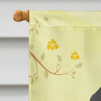 Easter Eggs Giant Schnauzer Flag Canvas House Size BB6066CHF