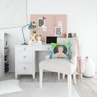 Cancer Zodiac Sign Fabric Decorative Pillow BB7320PW1414