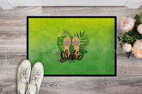 Aloha Flip Flops Indoor or Outdoor Mat 18x27 BB7449MAT