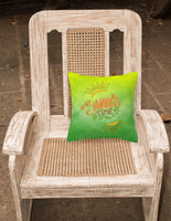 Summer Time Fabric Decorative Pillow BB7453PW1818