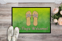 Flip Flops Welcome Indoor or Outdoor Mat 24x36 BB7454JMAT