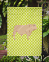 Charolais Cow Green Flag Garden Size