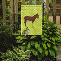 Cotentin Donkey Green Flag Garden Size
