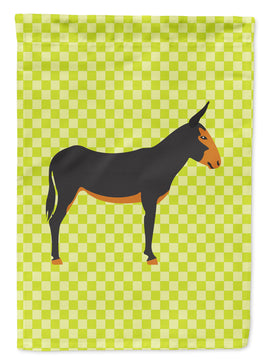 Catalan Donkey Green Flag Garden Size