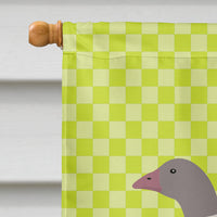 Buff Grey Back Goose Green Flag Canvas House Size BB7727CHF