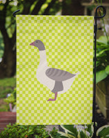 Buff Grey Back Goose Green Flag Garden Size
