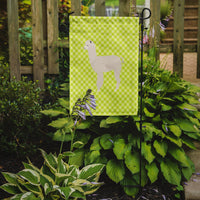Alpaca Green Flag Garden Size