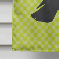 Budapest Highflyer Pigeon Green Flag Canvas House Size BB7773CHF