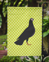 Budapest Highflyer Pigeon Green Flag Garden Size