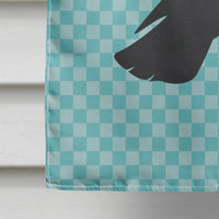 Budapest Highflyer Pigeon Blue Check Flag Canvas House Size BB8121CHF