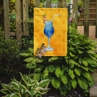 Summer Cocktail Yellow Polkadot Flag Garden Size BB8232GF