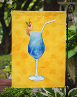 Summer Cocktail Yellow Polkadot Flag Garden Size BB8232GF