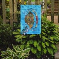 Blue Crab Blue Polkadot Flag Garden Size BB8246GF