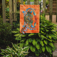 Blue Crab Orange Polkadot Flag Garden Size BB8248GF