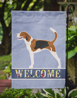 American Foxhound Welcome Flag Garden Size BB8271GF