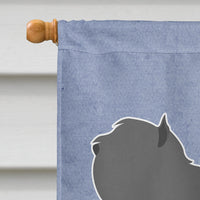 Bouvier des Flandres Welcome Flag Canvas House Size BB8302CHF