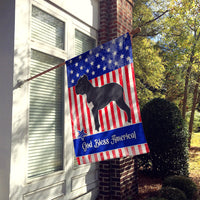 Cane Corso American Flag Canvas House Size BB8426CHF