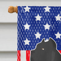 Cane Corso American Flag Canvas House Size BB8426CHF